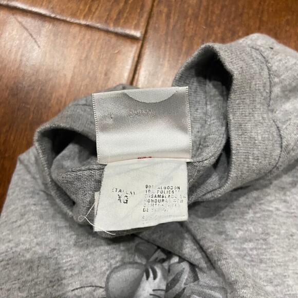 Disney Store Vintage Tigger Felt Script Character Grey Cotton T-Shirt Size XL - Picture 6 of 8